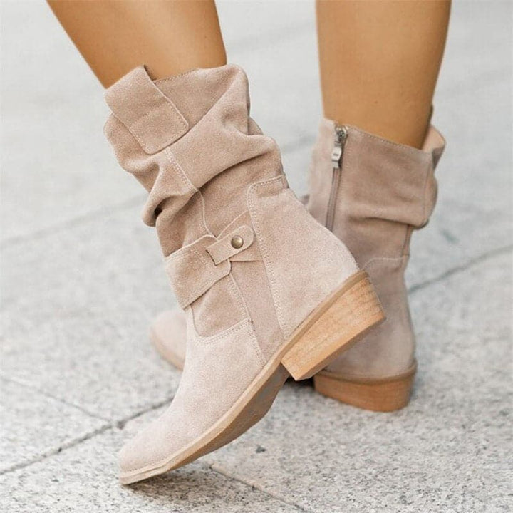 Matilda's Relaxed Fit Slouchy Mid-Calf Boots