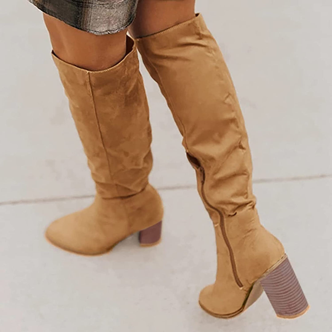 Matilda's Classic Suede Knee-High Boots