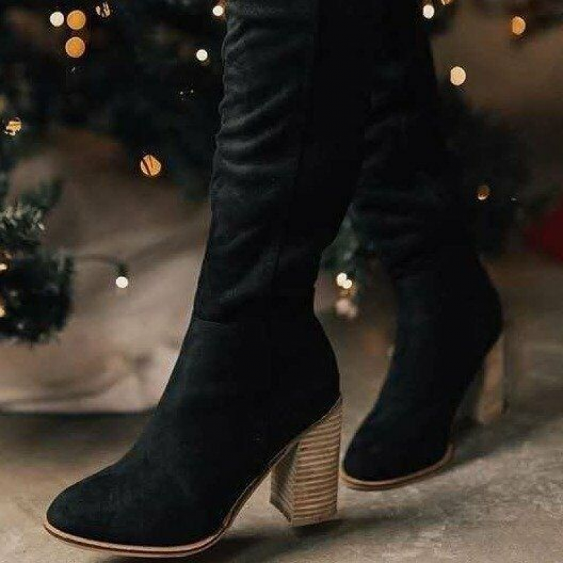 Matilda's Classic Suede Knee-High Boots