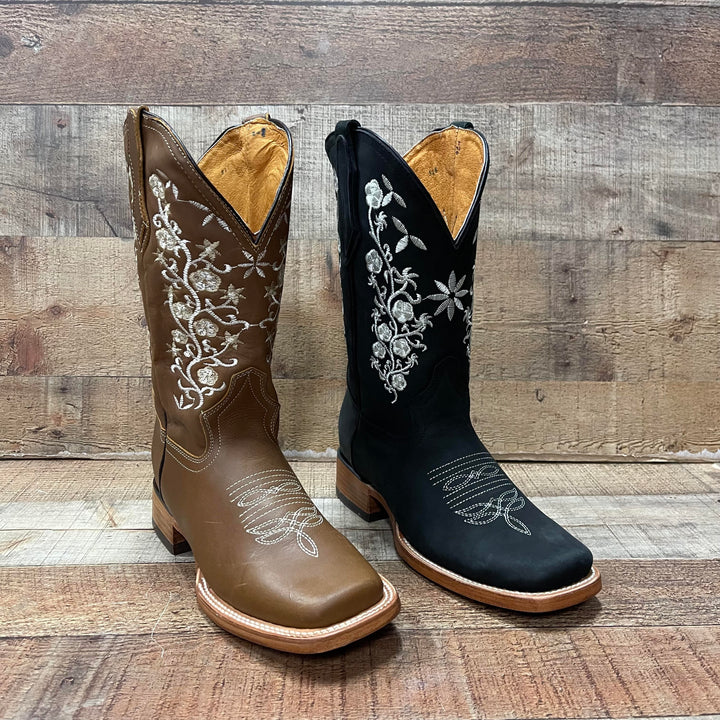 Matilda's Western Cowgirl Wide Calf Boot
